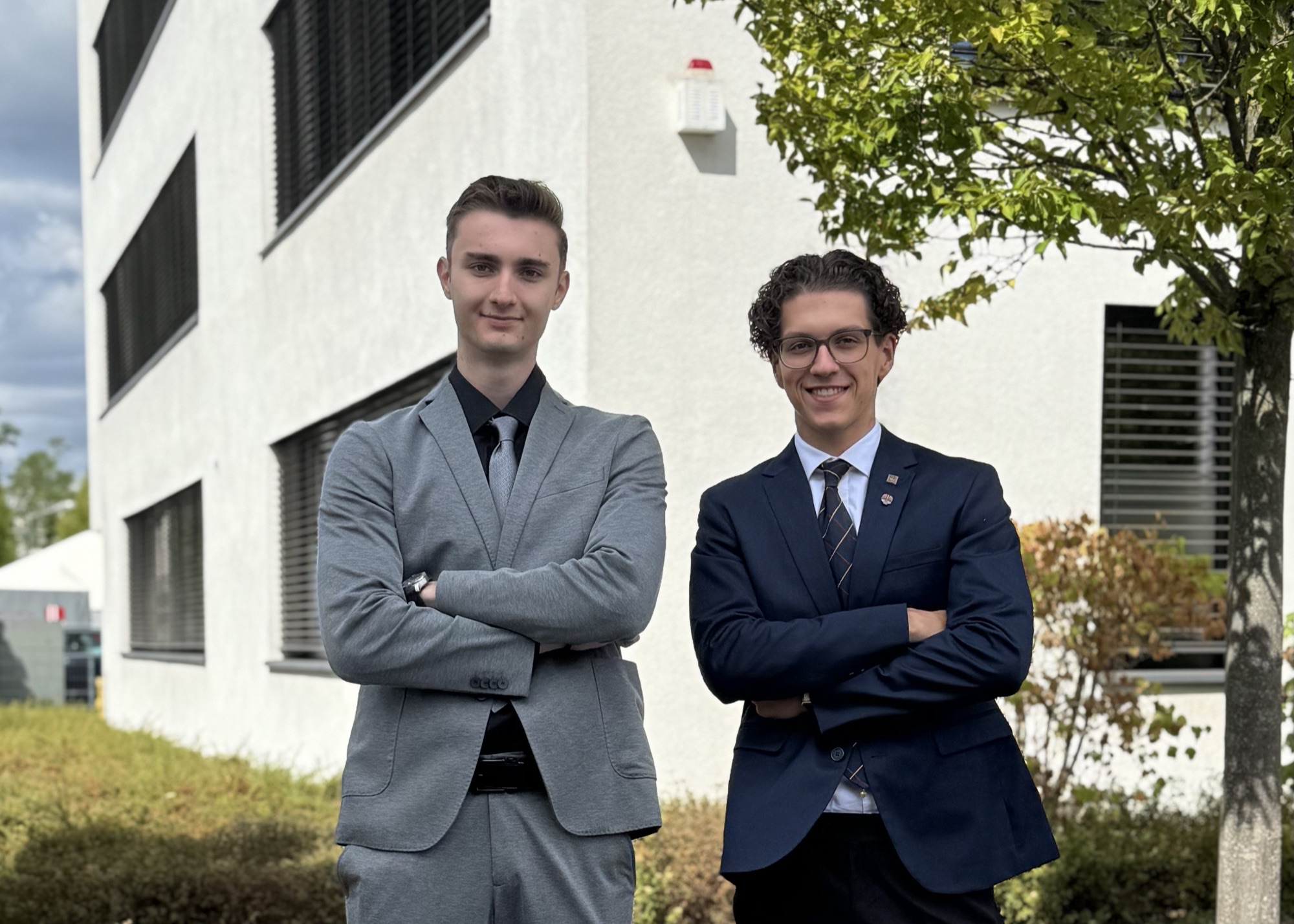Max Knabl und Daniel Heizenreider
